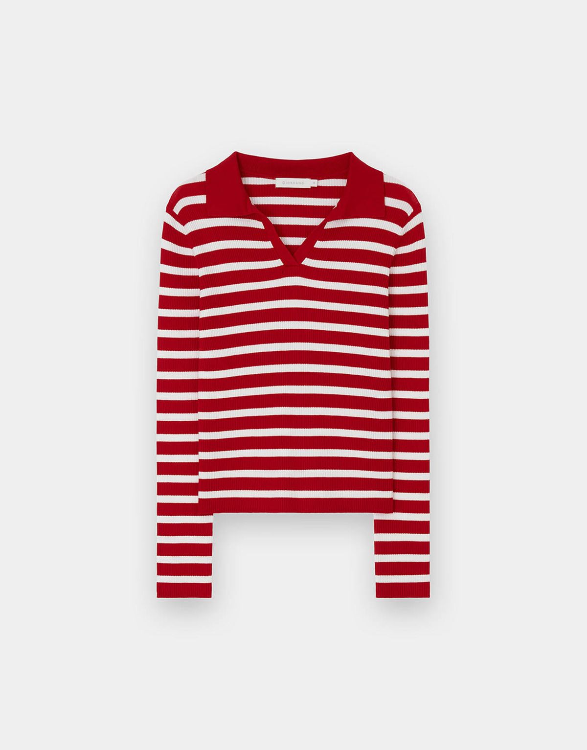 지오다노(GIORDANO) 골지 오픈카라 니트(12GG) 355515 [4color]