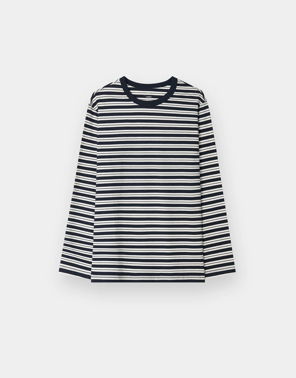 지오다노(GIORDANO) 스트라이프 긴팔 티셔츠 025503 [4color]