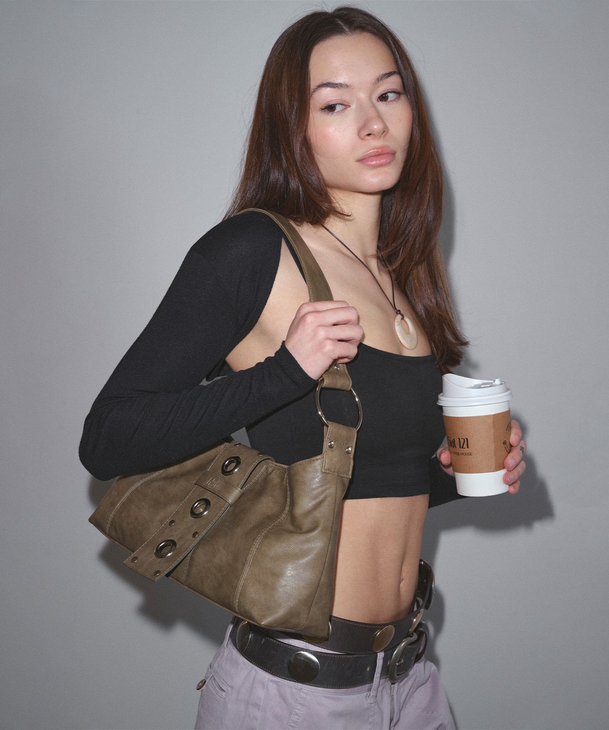 히에타(HIETA) Nita / Olive Green