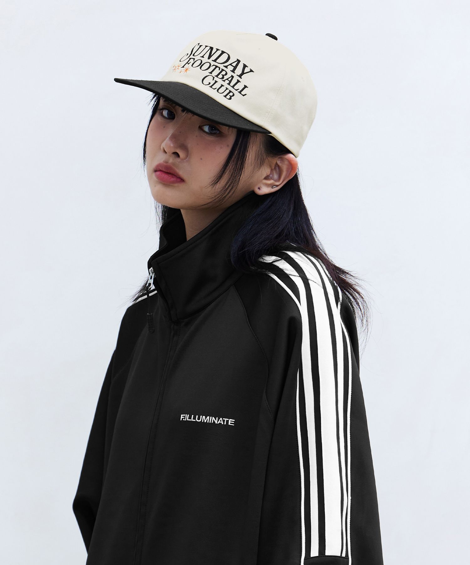 人気[FILLUMINATE] SUNDAY FOOTBALL CLUB CAP ロゴ キャップ MUSINSA | FILLUMINATE Sunday Football Club Cap-Black