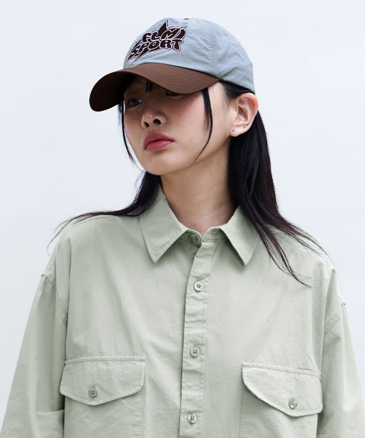 韓国 人気[FILLUMINATE] NYLON FLM SPORT CAP ロゴ キャップ MUSINSA | FILLUMINATE Nylon FLM Sports Cap - Blue