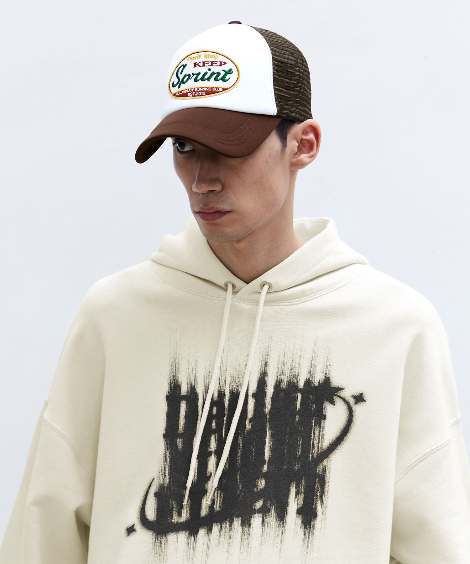 韓国 人気[FILLUMINATE] SPRINT MESH BALL CAP メッシュキャップ MUSINSA | FILLUMINATE Sprint Mesh Ball Cap-Brown