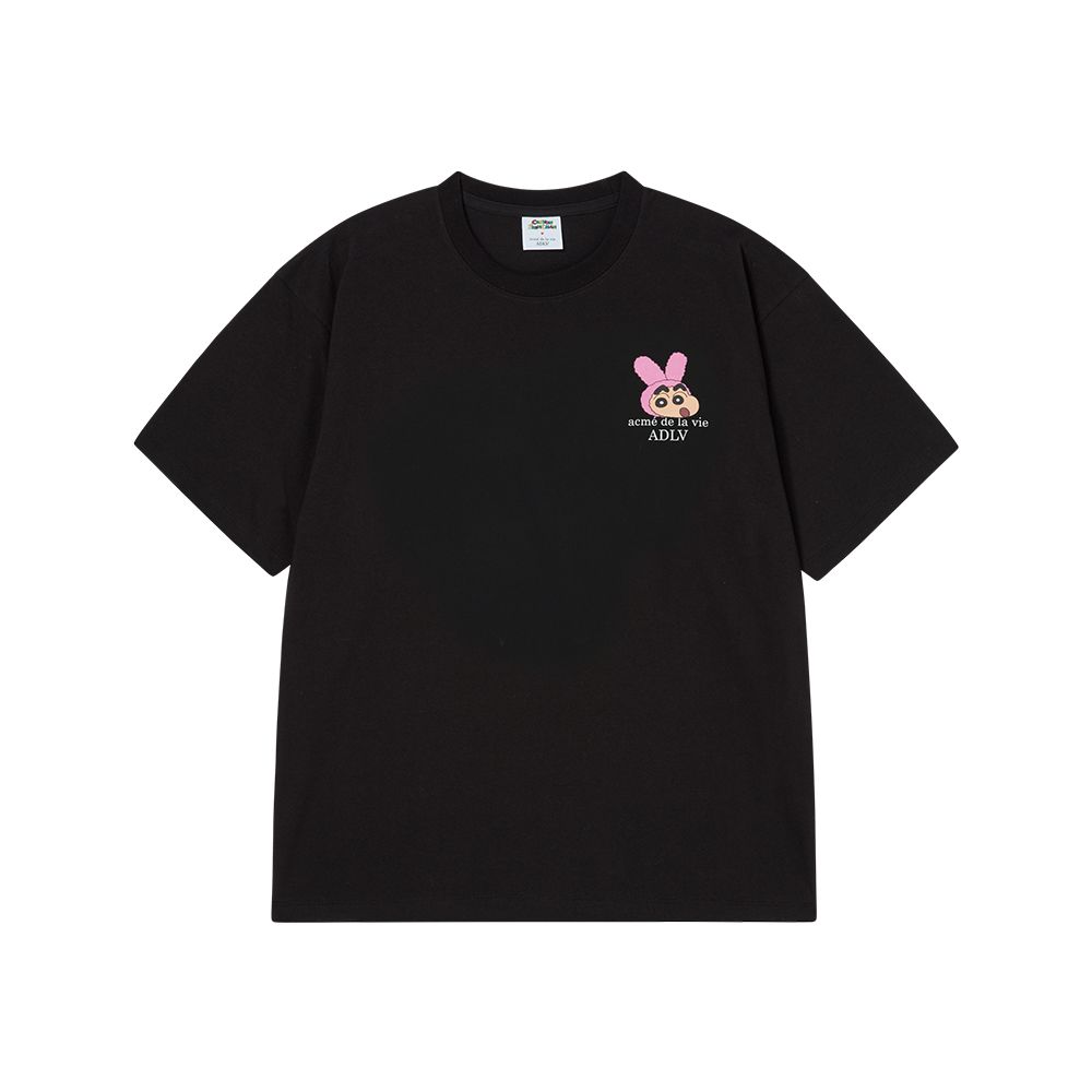 MUSINSA | acmé de la vie FUZZY RABBIT SHINCHAN SHORT SLEEVE