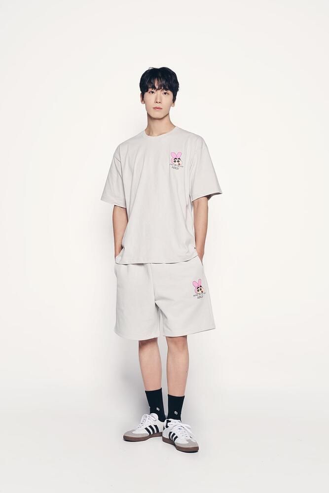 [ADLV] FUZZY RABBIT SHINCHAN SHORT SLEEVE T-SHIRT /追跡付 MUSINSA | acmé de la vie FUZZY RABBIT SHINCHAN SHORT SLEEVE