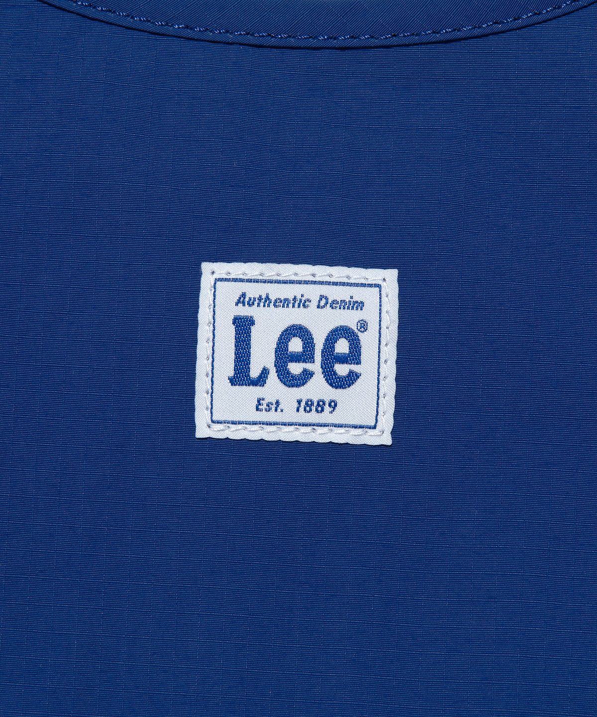 리(LEE) 트위치 로고 경량 패커블백 블루