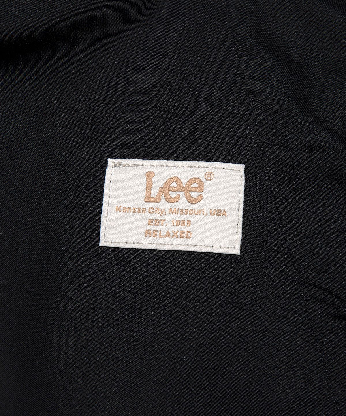 리(LEE) 우먼 나일론 리본 카고 팬츠 블랙
