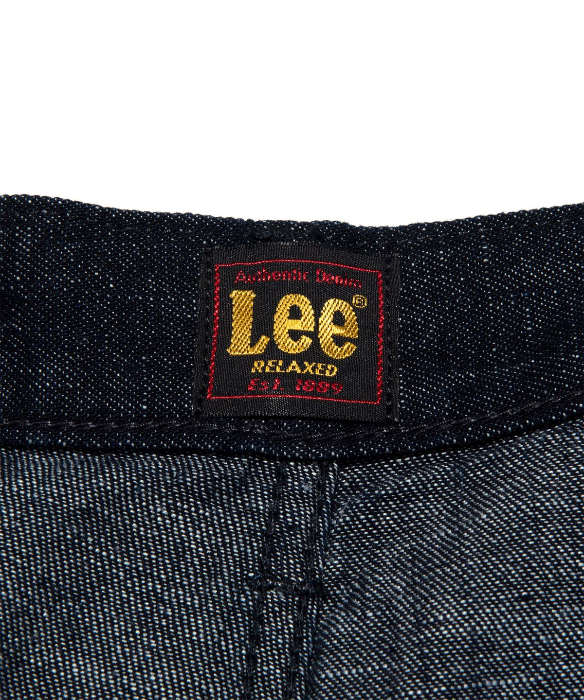 리(LEE) 맨 릴랙스드핏 린넨 데님 팬츠 인디고 로우