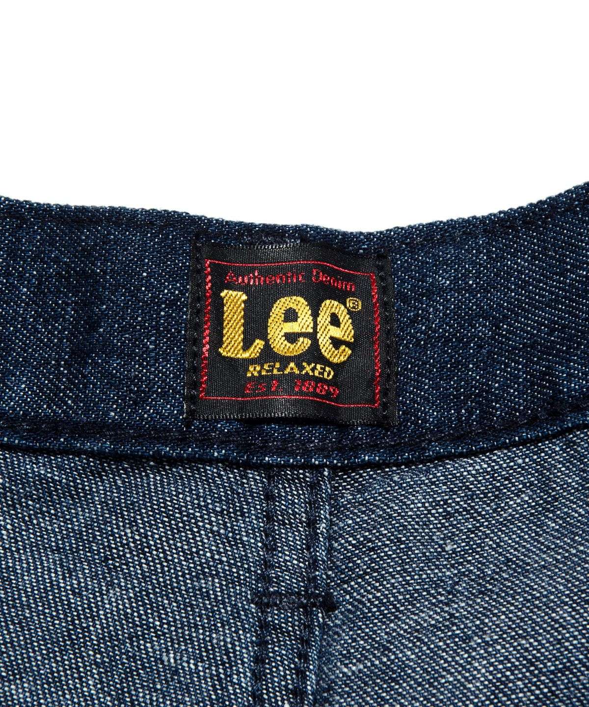리(LEE) 맨 릴랙스드핏 린넨 데님 팬츠 인디고 다크