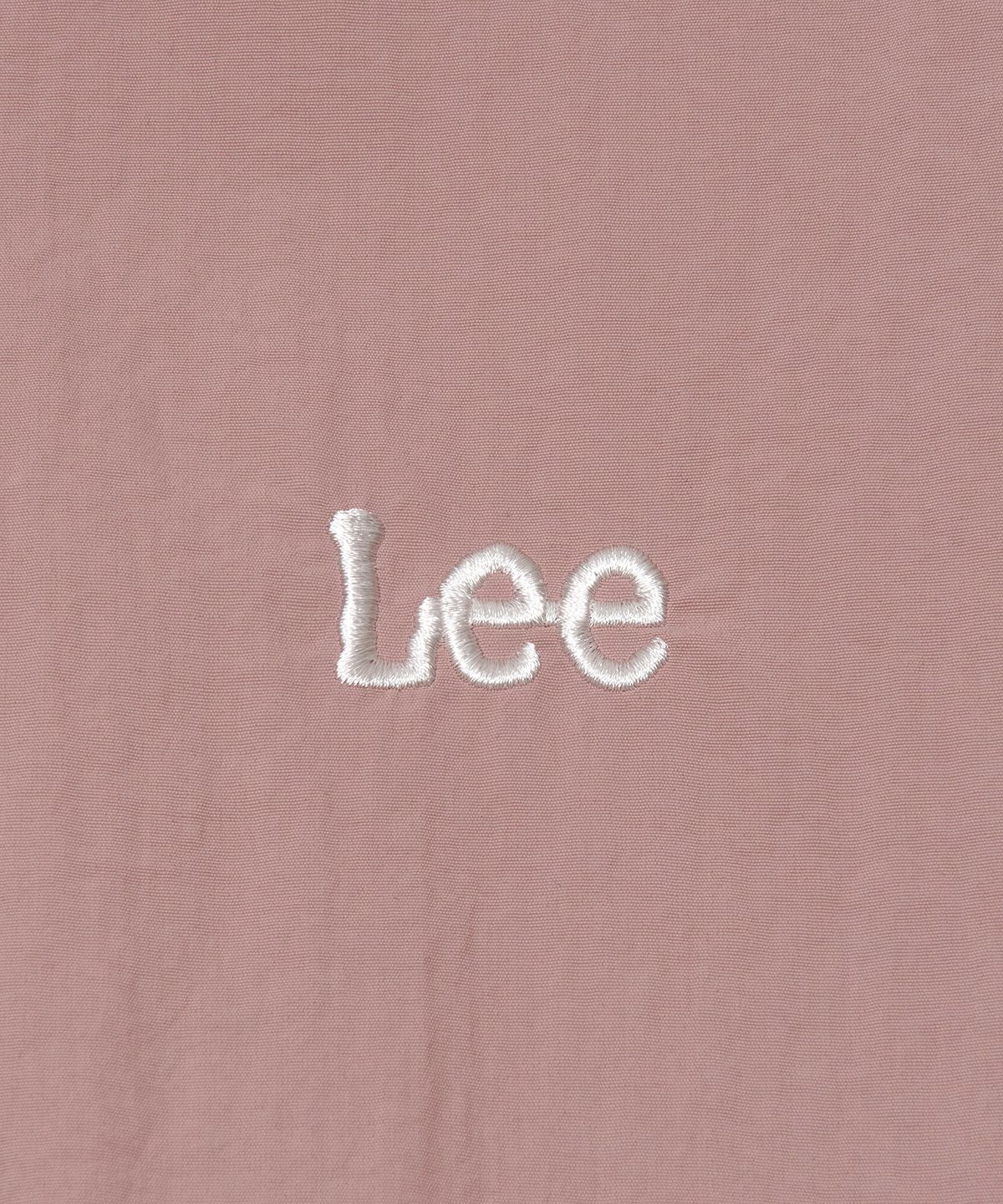 리(LEE) 나일론 반팔 아노락 라이트 핑크