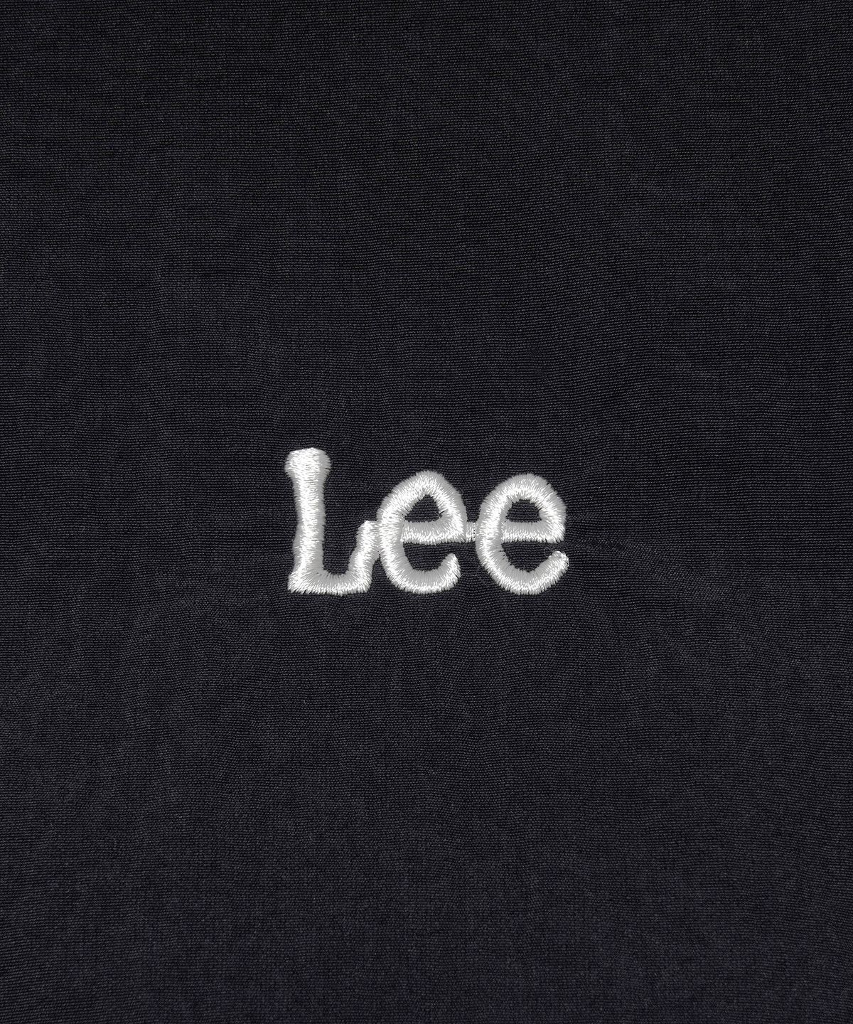 리(LEE) 나일론 반팔 아노락 블랙