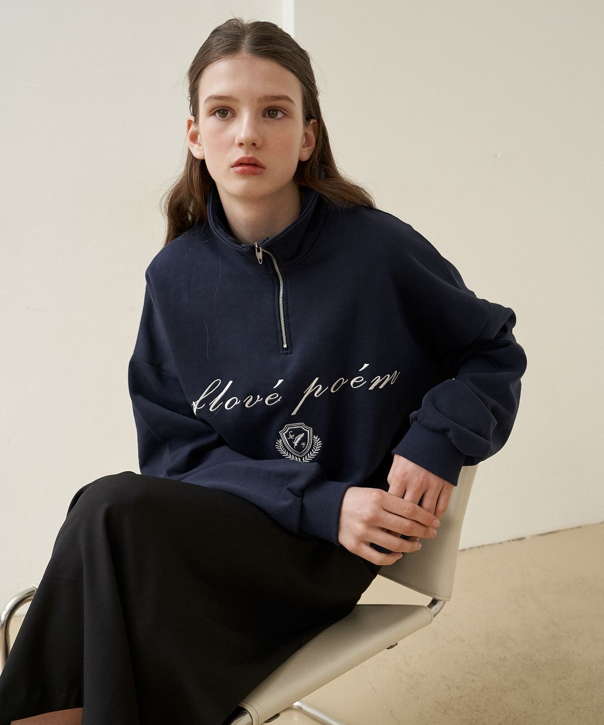 플로브(FLOVE) FLOVE POEM HALF ZIP-UP MANTOMAN(NA)