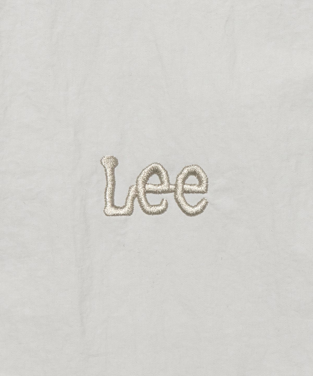 리(LEE) 나일론 후드 베스트 라이트그레이