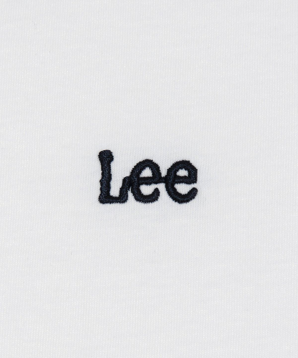 리(LEE) 우먼 스몰 트위치 로고 링거 티셔츠 화이트