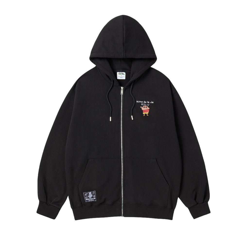 MUSINSA公式 | acmé de la vie SHINCHAN BASIC LOGO HOODIE ZIP UP