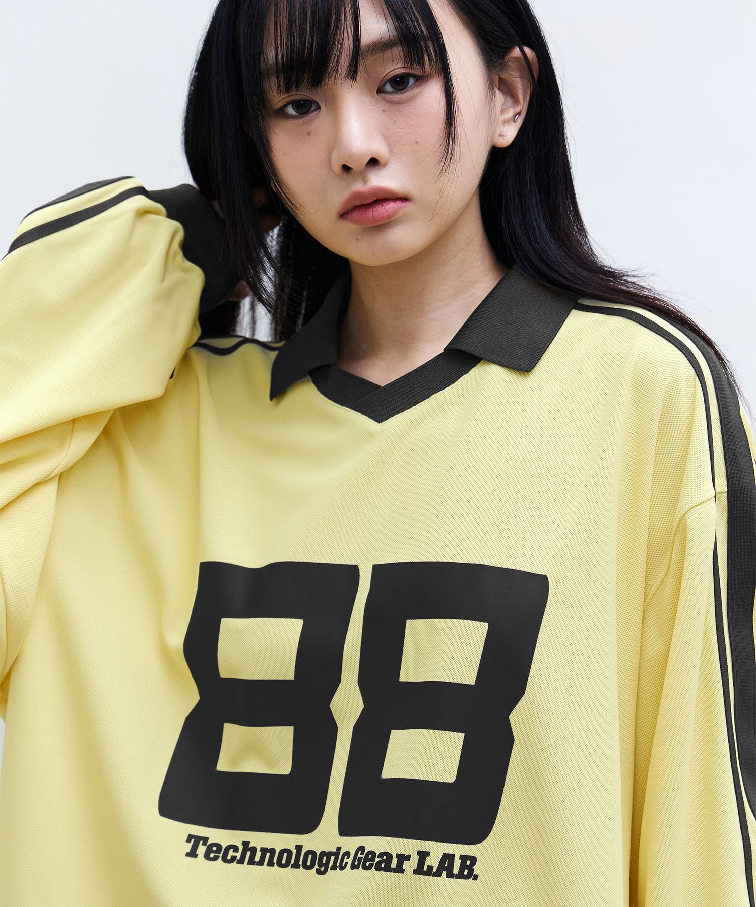 F.ILLUMINATEの88 Track Long Sleeve 全4色 MUSINSA公式 | FILLUMINATE 88 Track Long Sleeve-Yellow