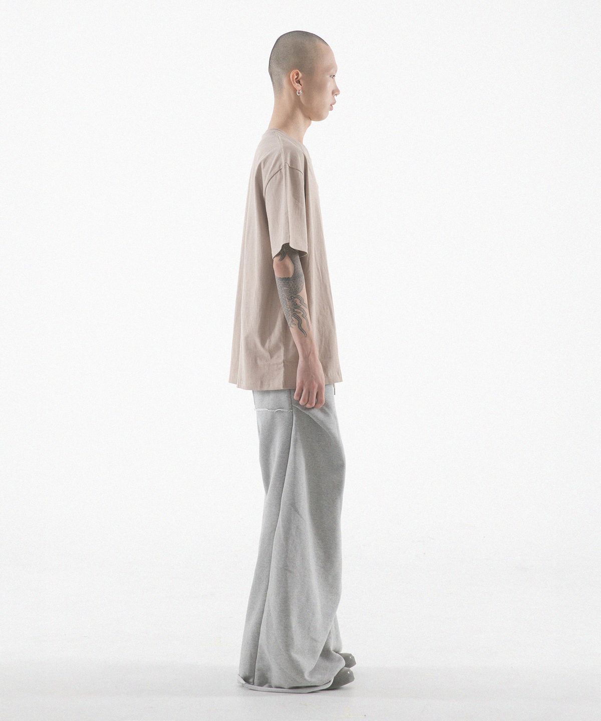 팬쇼(FANSHOW) SIX COLON NINETEEN GEOMETRY PANTS - MELANGE