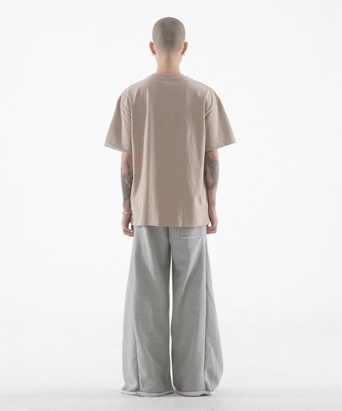 팬쇼(FANSHOW) SIX COLON NINETEEN GEOMETRY PANTS - MELANGE