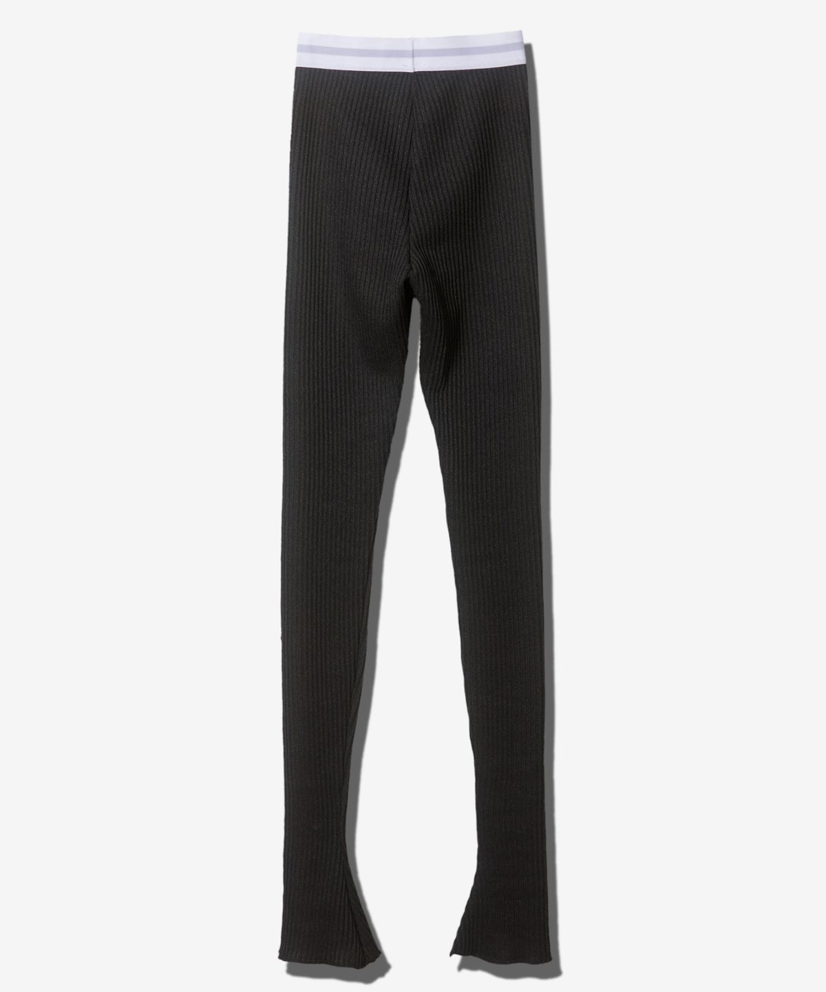 팬쇼(FANSHOW) MWL KNIT LEGGINGS - BLACK