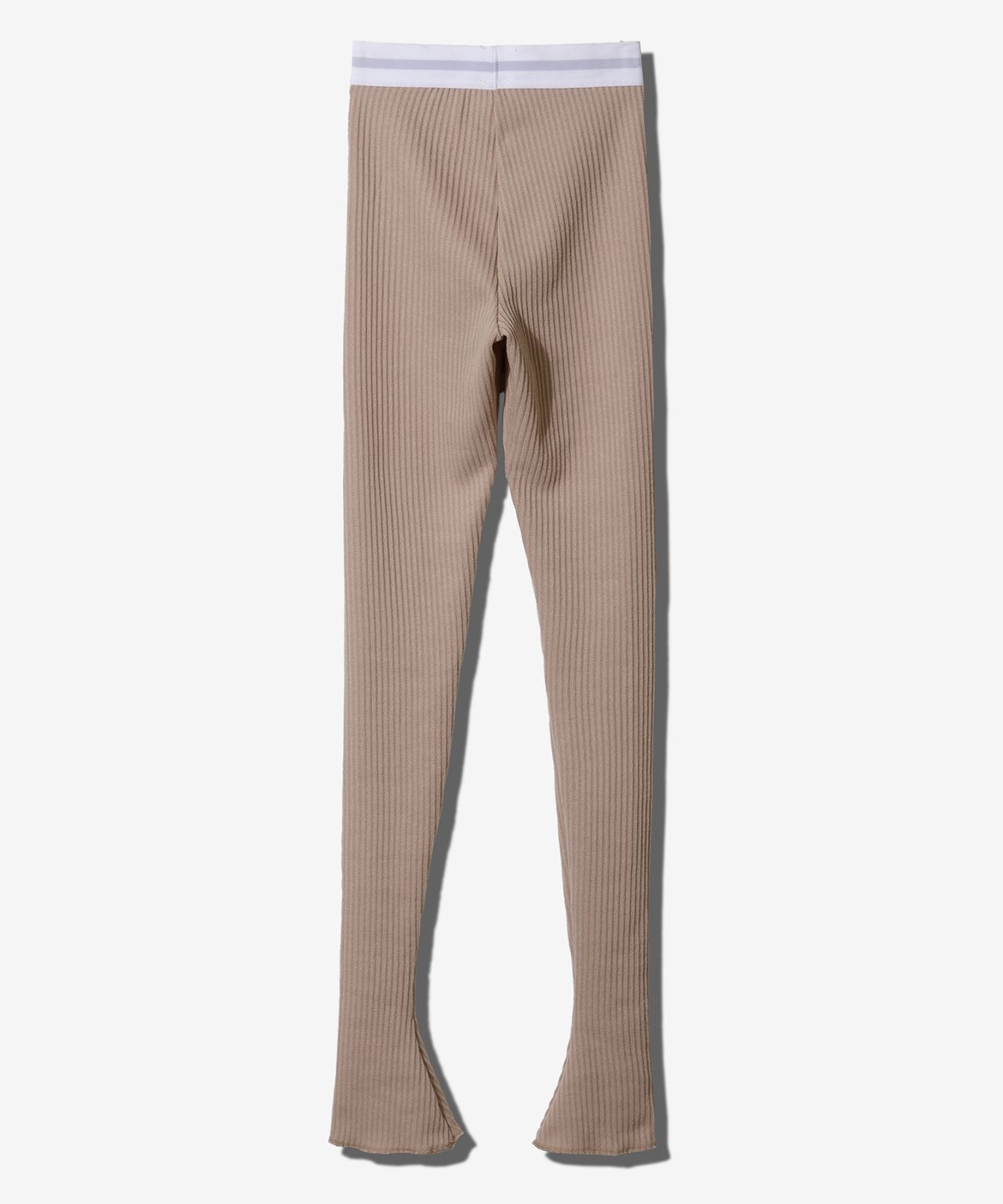 팬쇼(FANSHOW) MWL KNIT LEGGINGS - BEIGE