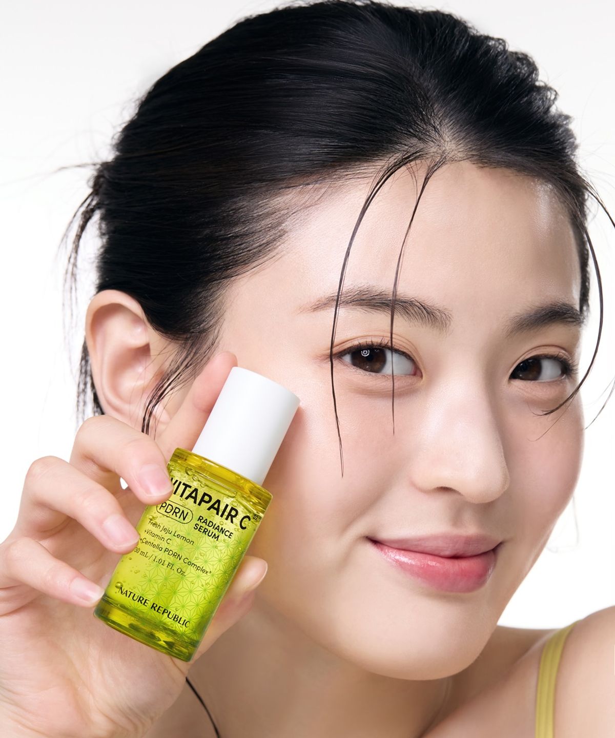 네이처리퍼블릭(NATURE REPUBLIC) 비타페어C PDRN 광채세럼+잡티세럼 [증정] 광채세럼 10ml+마스크팩