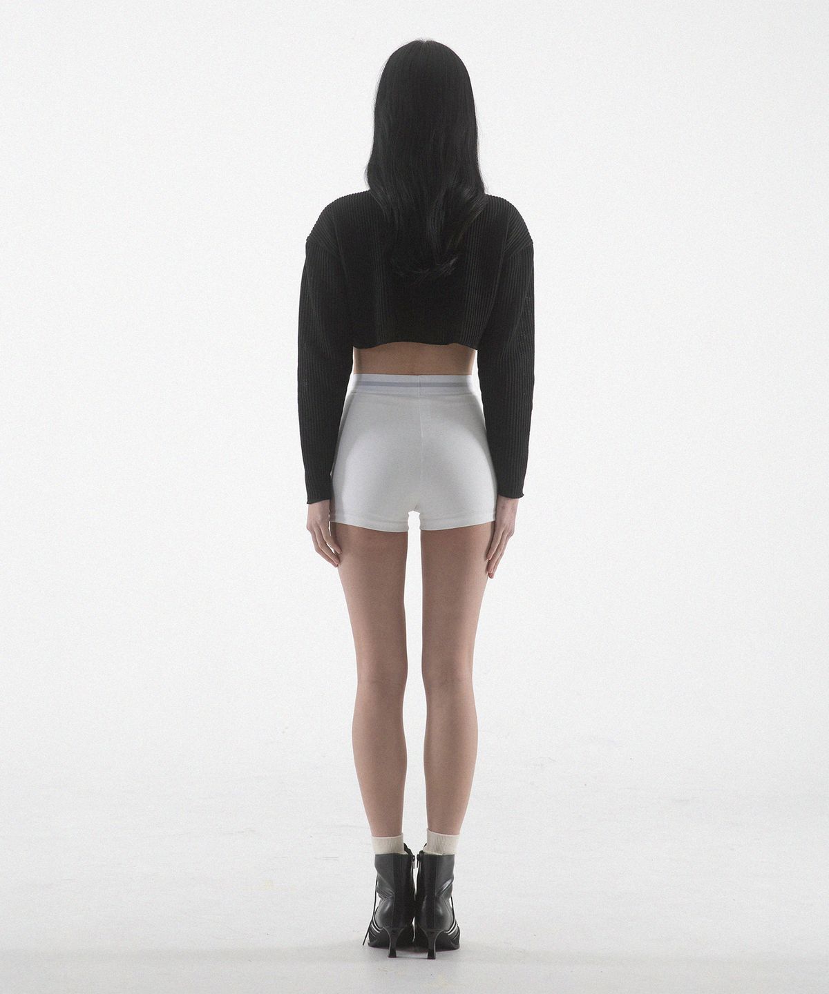 팬쇼(FANSHOW) MWL BIKER SHORTS - WHITE