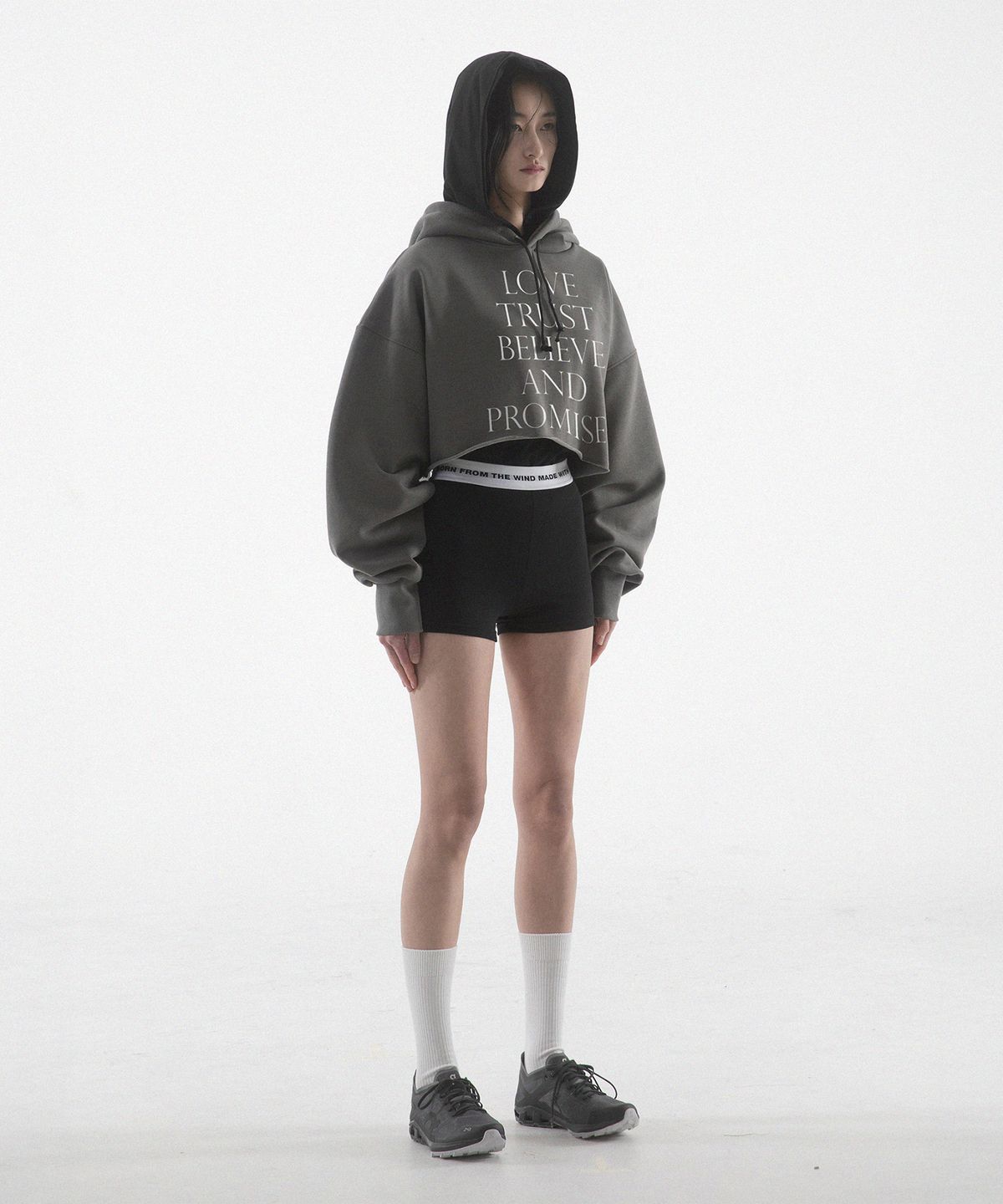 팬쇼(FANSHOW) MWL BIKER SHORTS - BLACK