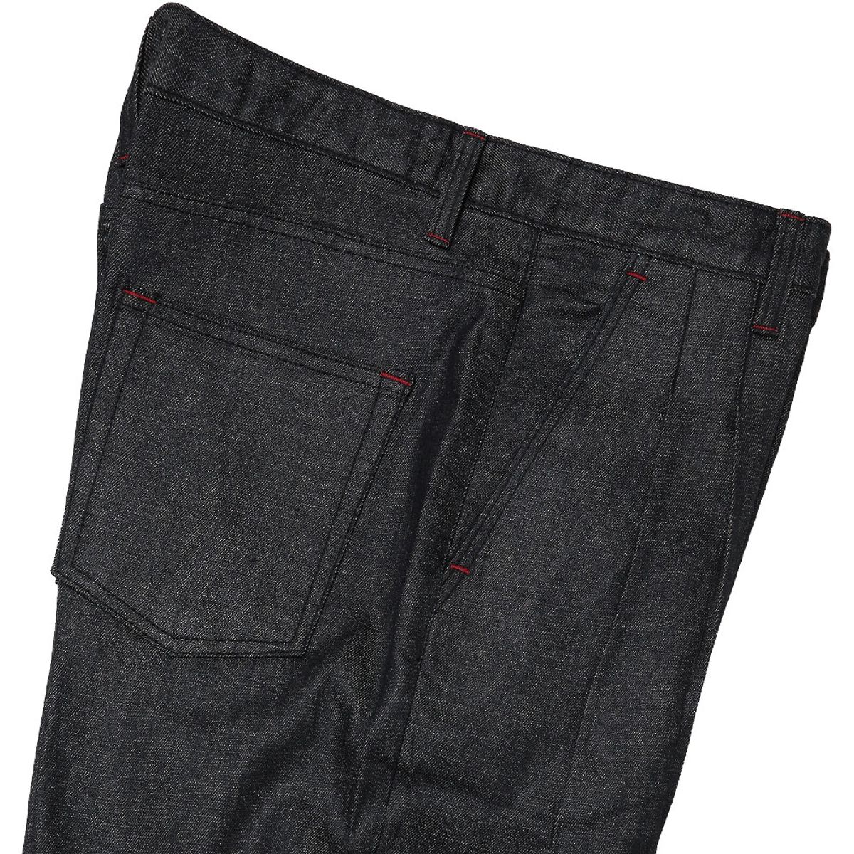 솔티(SORTIE) 570 Wide Denim Trousers (Black)