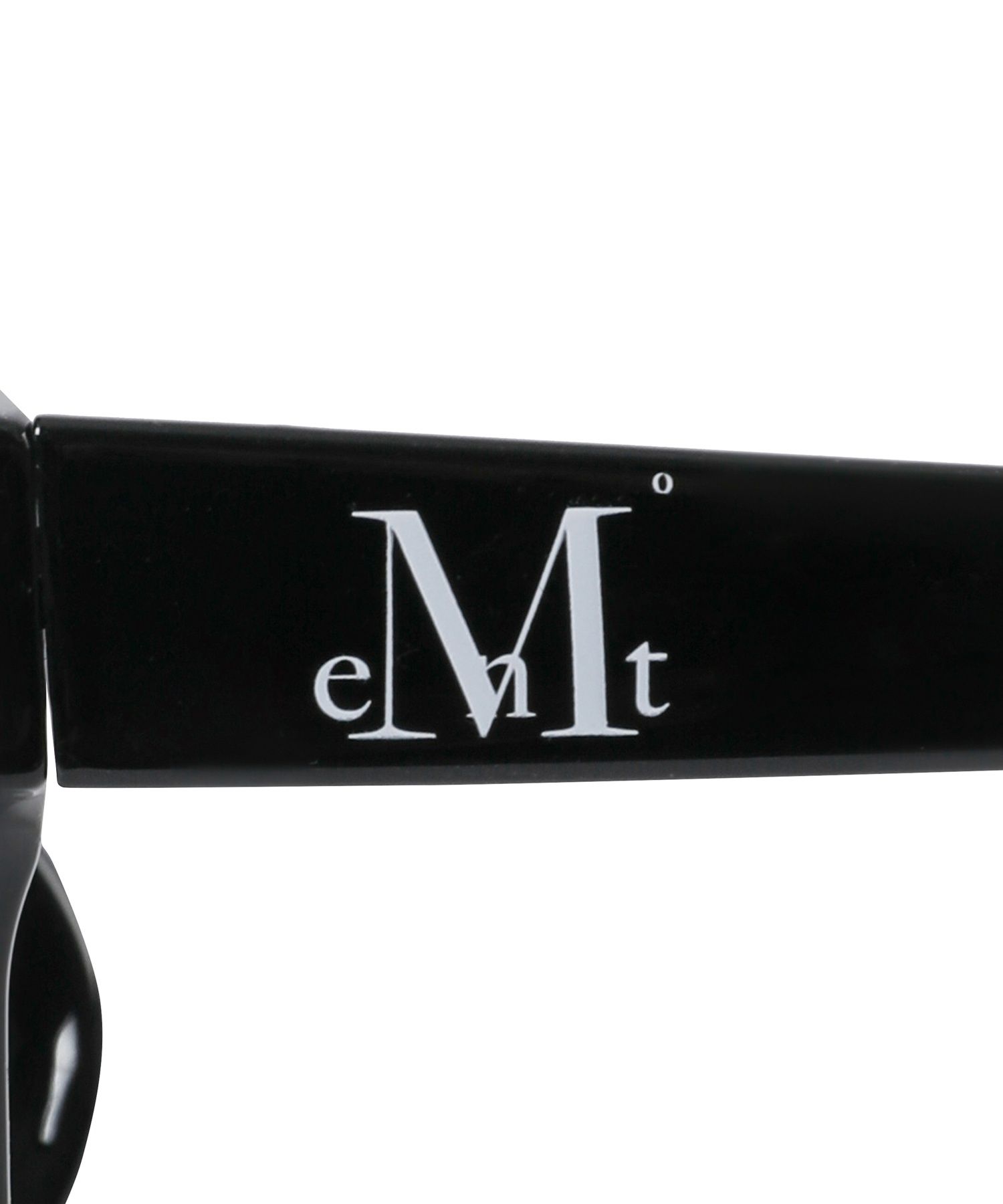 MUSINSA | MUCENT Signature Logo Point Glasses Unisex