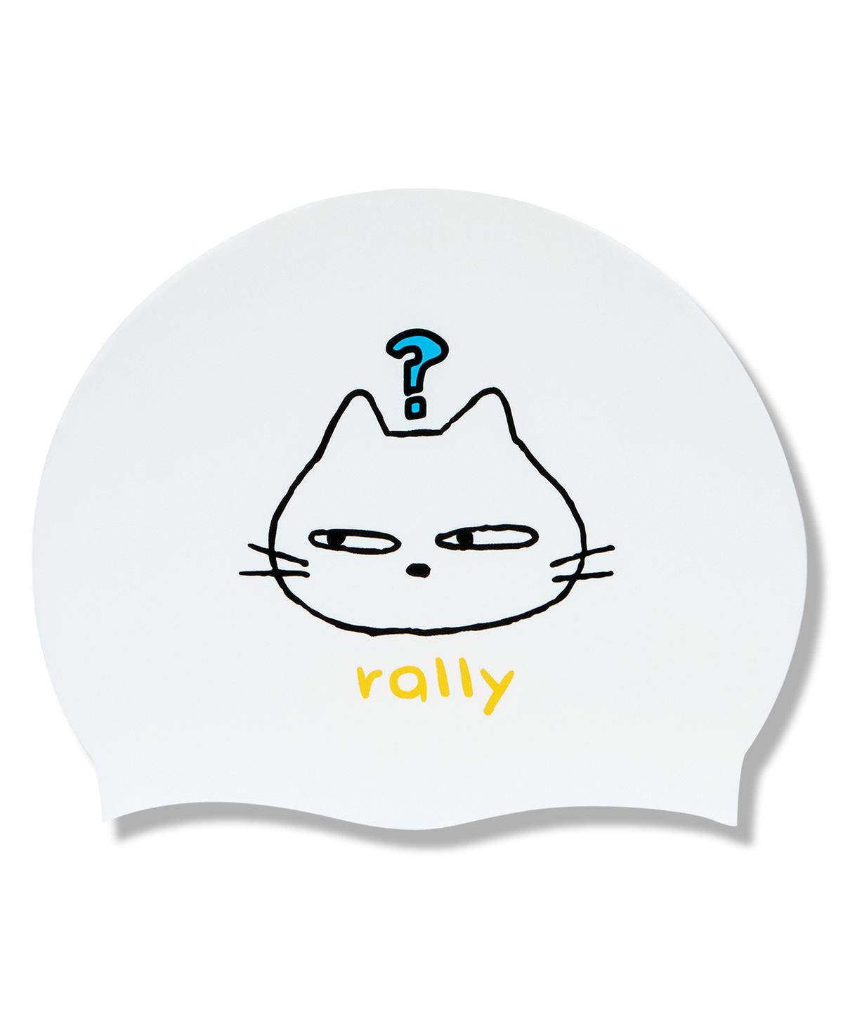 랠리스포츠(RALLY) [PRUC903 WHT] 캣츠 실리콘 수모 화이트