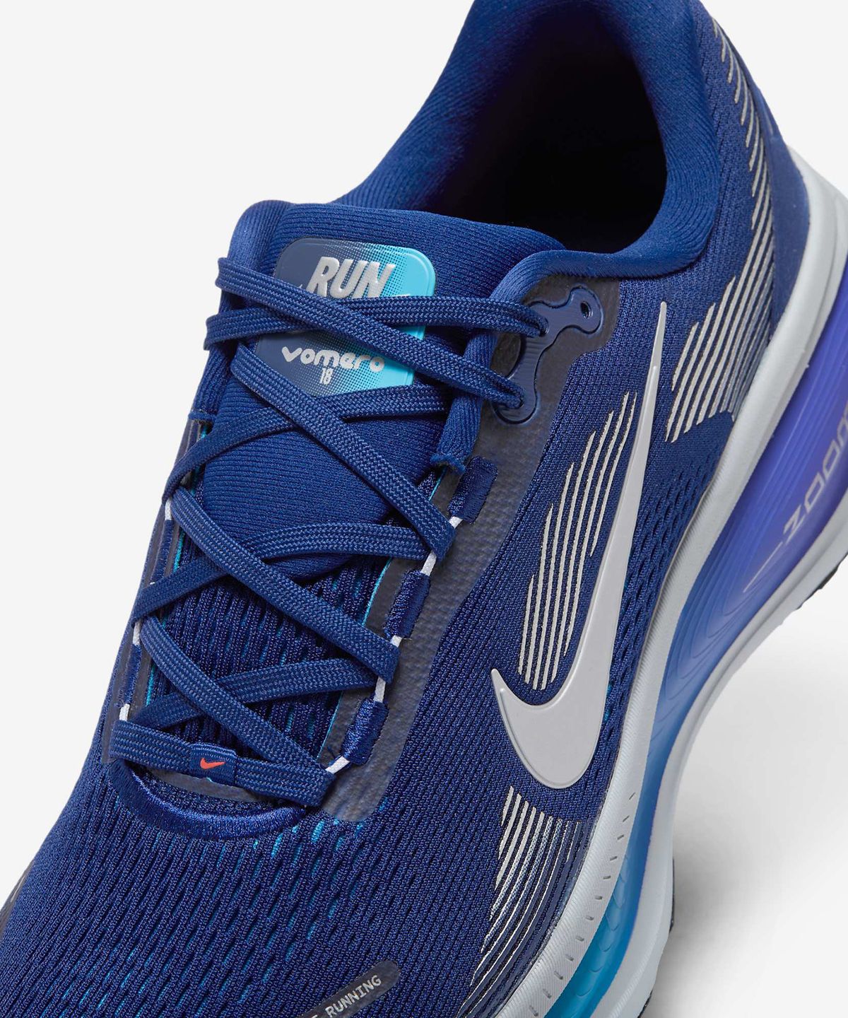 나이키(NIKE) 보메로 18 M - 블루 보이드:블루 라이트닝:브라이트 크림슨:메탈릭 실버 / HM6803-401