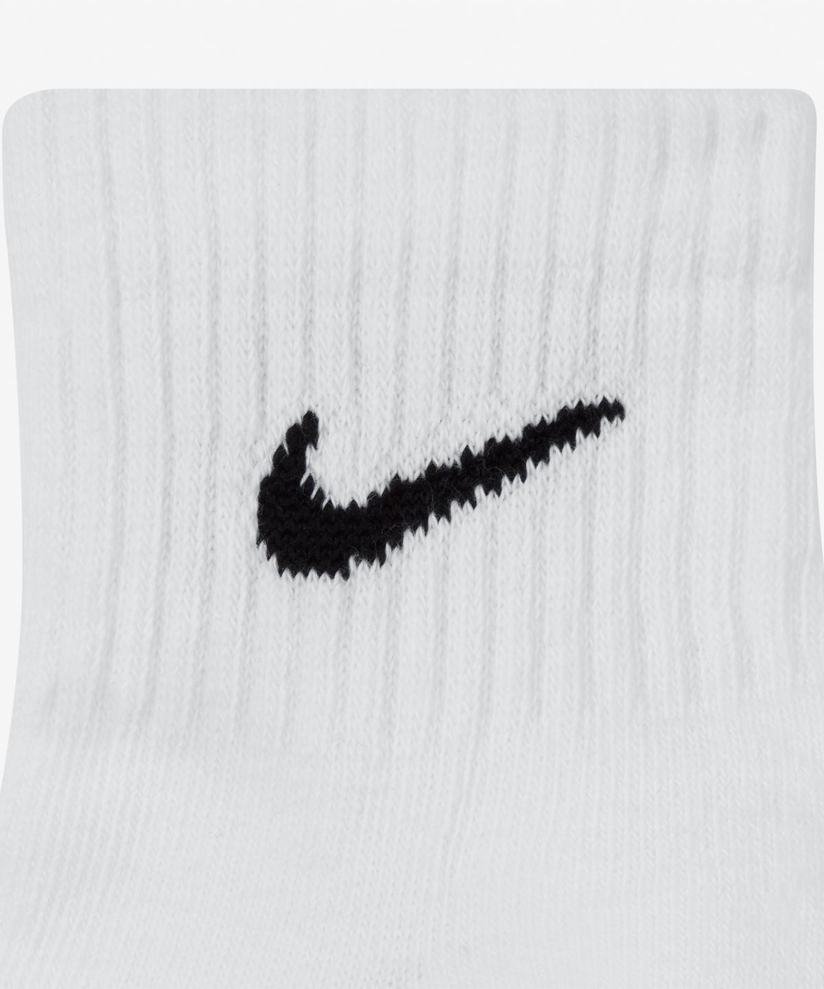 나이키(NIKE) 에브리데이 쿠션 트레이닝 앵클 삭스(3켤레) - 화이트:블랙 / SX7667-100