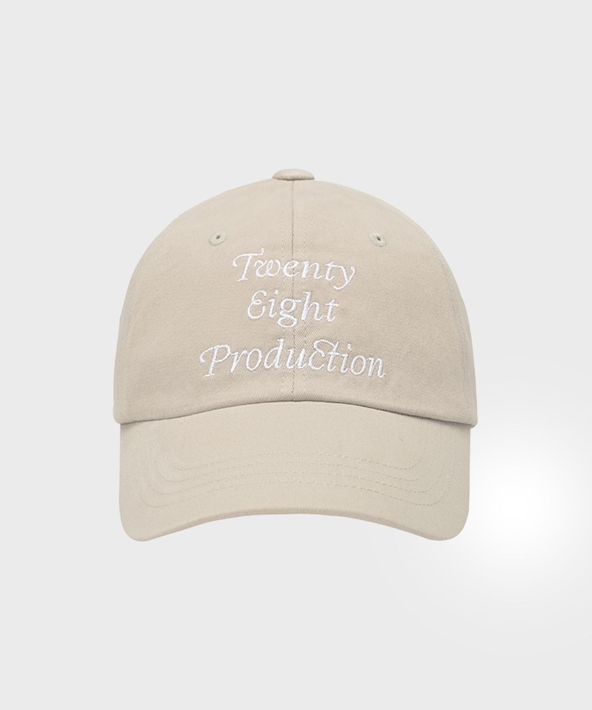 트웬티에잇(TWENTYEIGHT) Twenty Eight Production Ballcap [Beige]