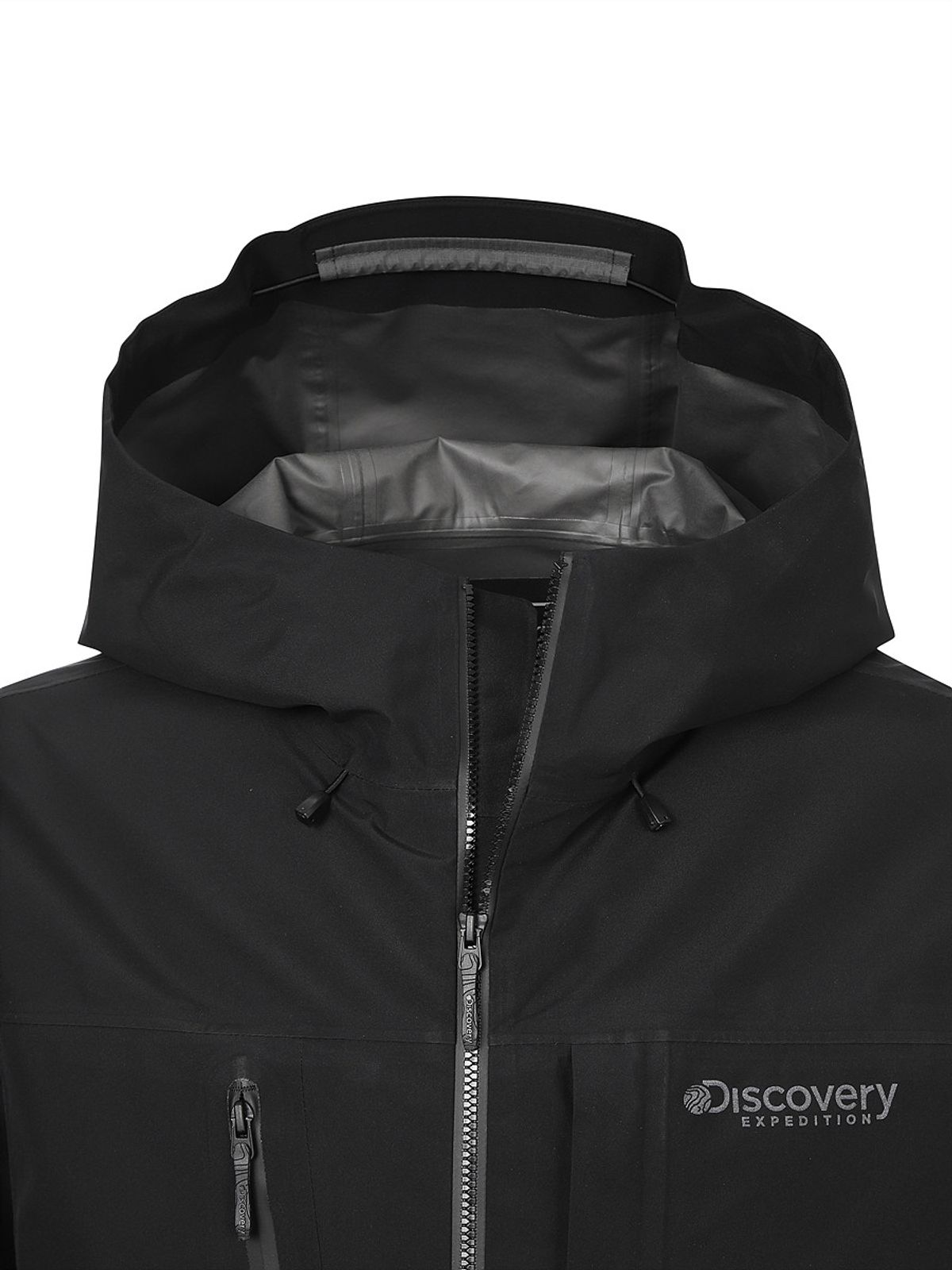 디스커버리 익스페디션(DISCOVERY EXPEDITION) 남성 고어텍스 팩라이트 2.5L 방수자켓 (BLACK)