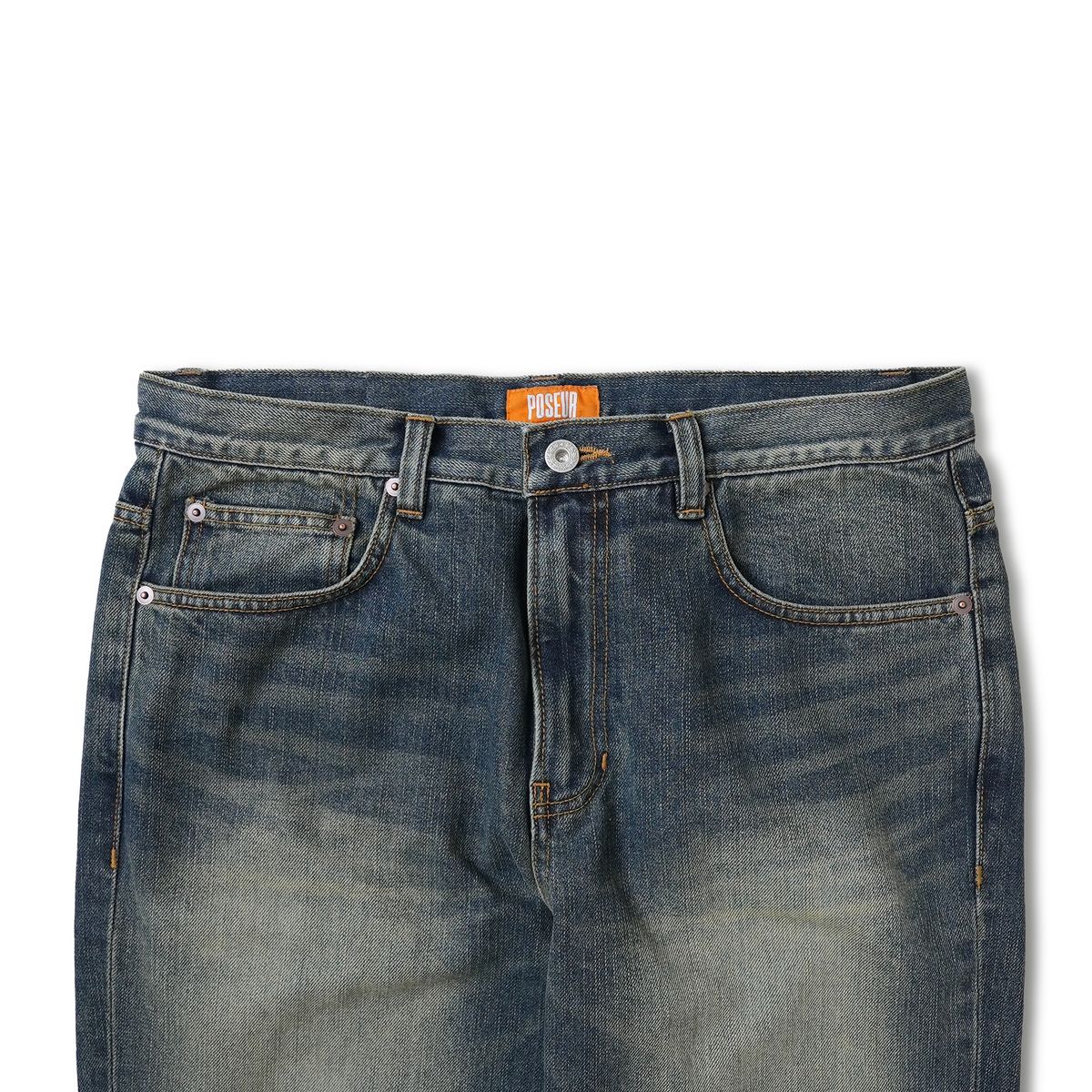 피오에스알(POSR) HORIZON JEAN / VINTAGE WASHED