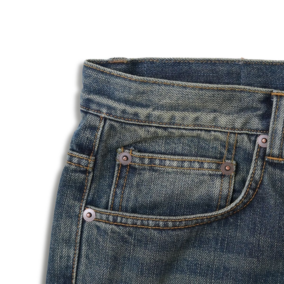 피오에스알(POSR) HORIZON JEAN / VINTAGE WASHED