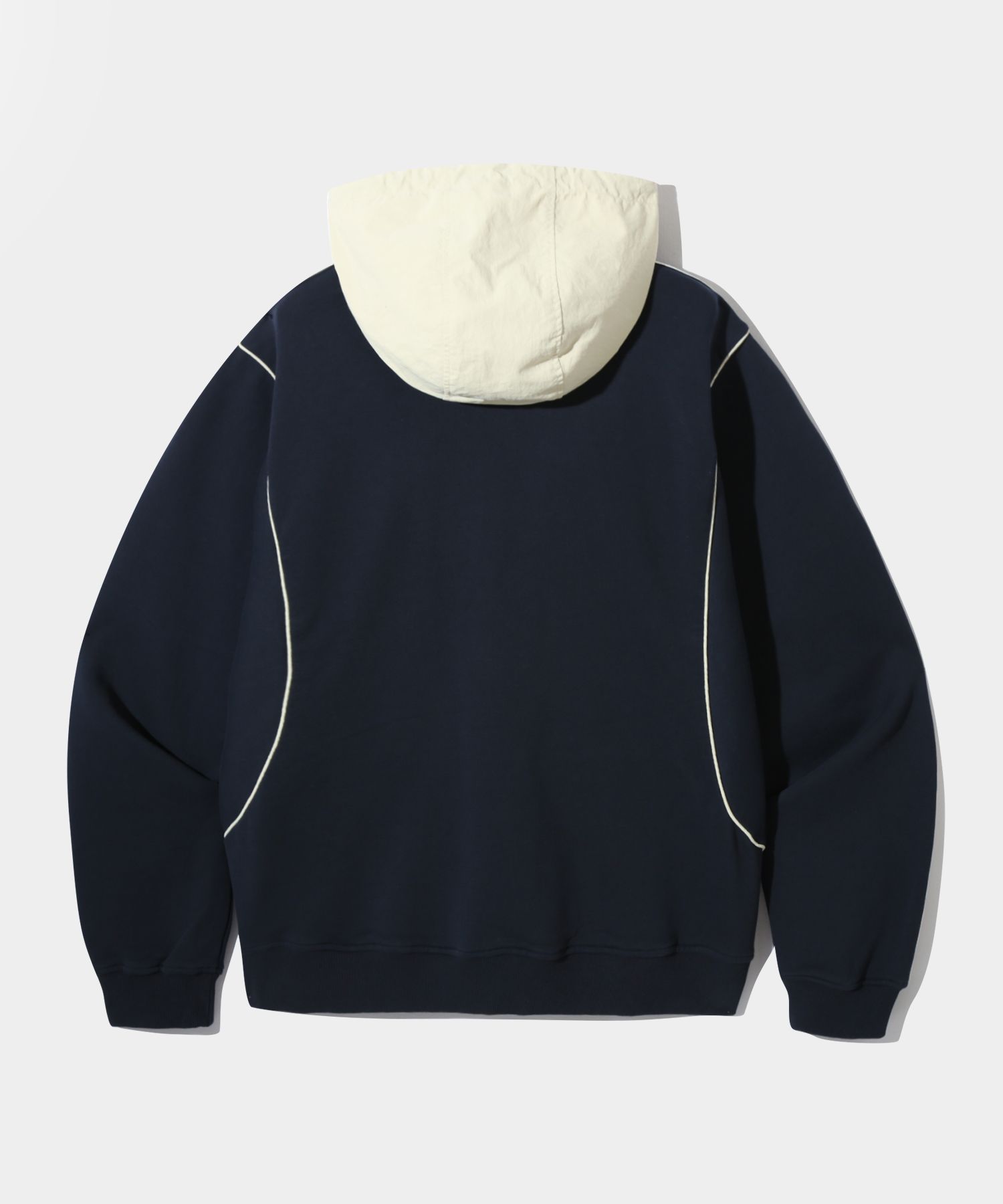 DIMITRI BLACK★VLAD LOGO EMBROIDERED KNIT HOODED T-SHIRT MUSINSA | DIMITRI BLACK VLAD Artwork Nylon Color Block