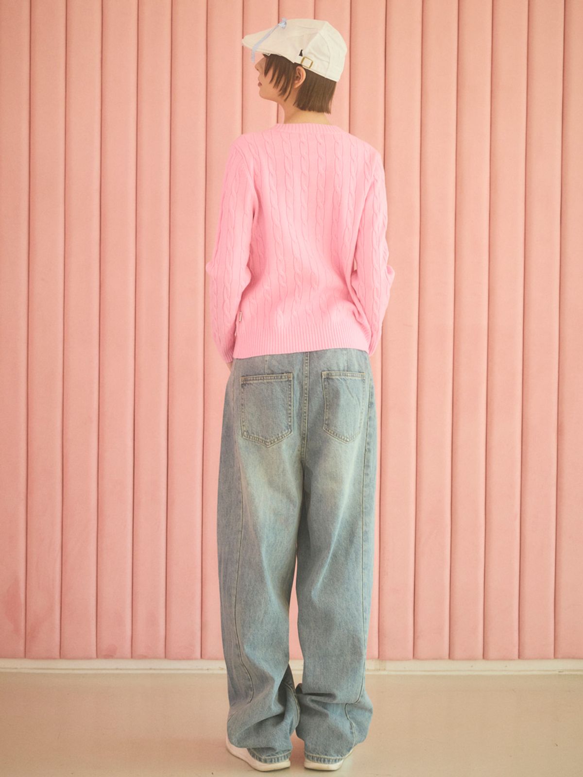 쿨키튼(KOOLKITTEN) Twisted Knit Sweater