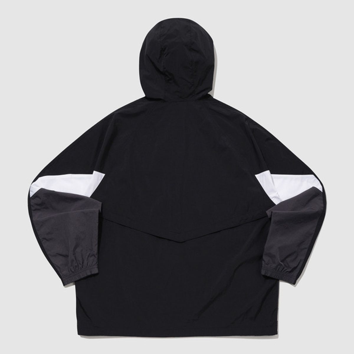 엄브로(UMBRO) 팝러쉬 컬러블럭 후드 아노락 블랙(UQ123CWT31)