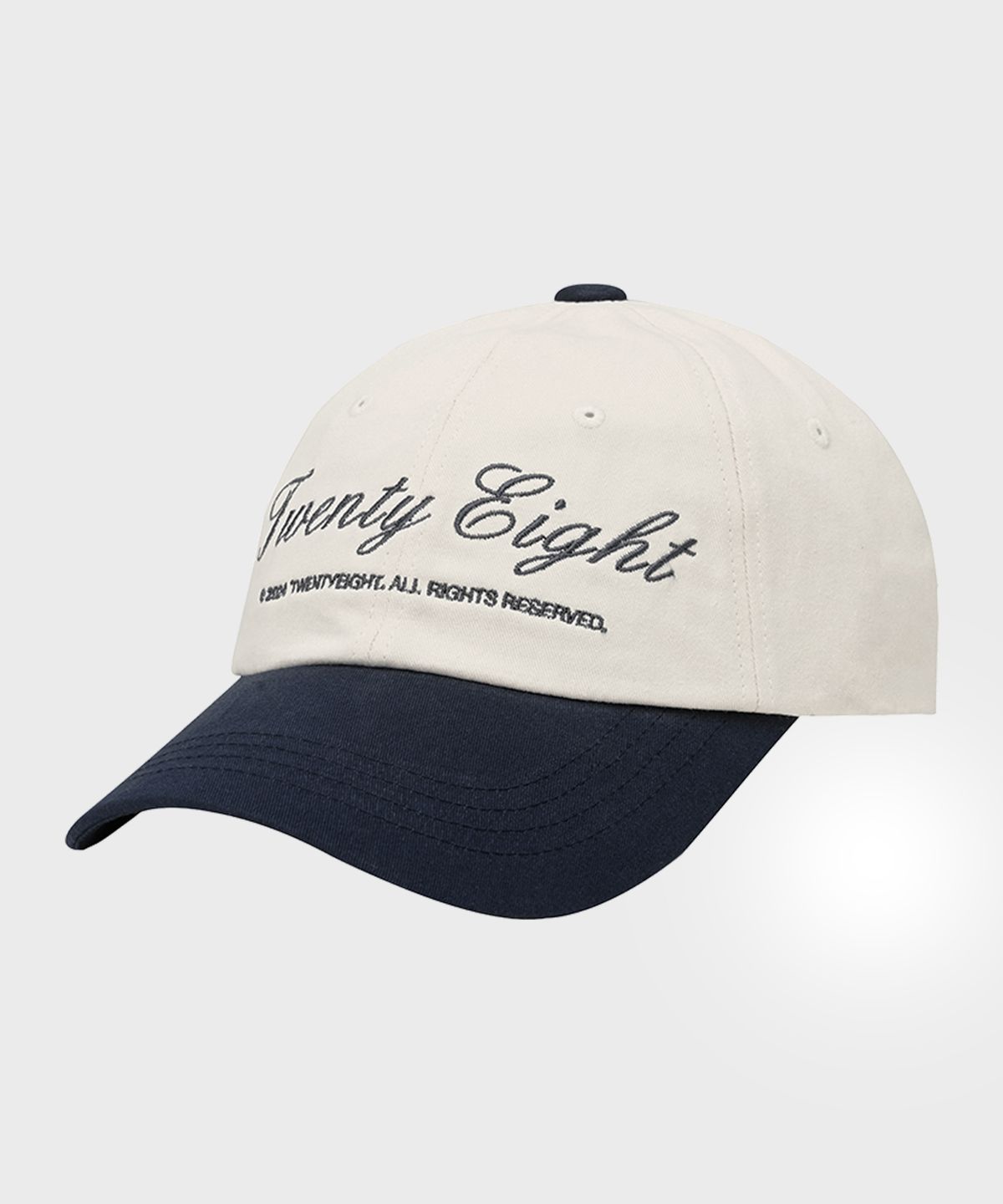트웬티에잇(TWENTYEIGHT) Twenty Eight Two-tone Ballcap [Navy]