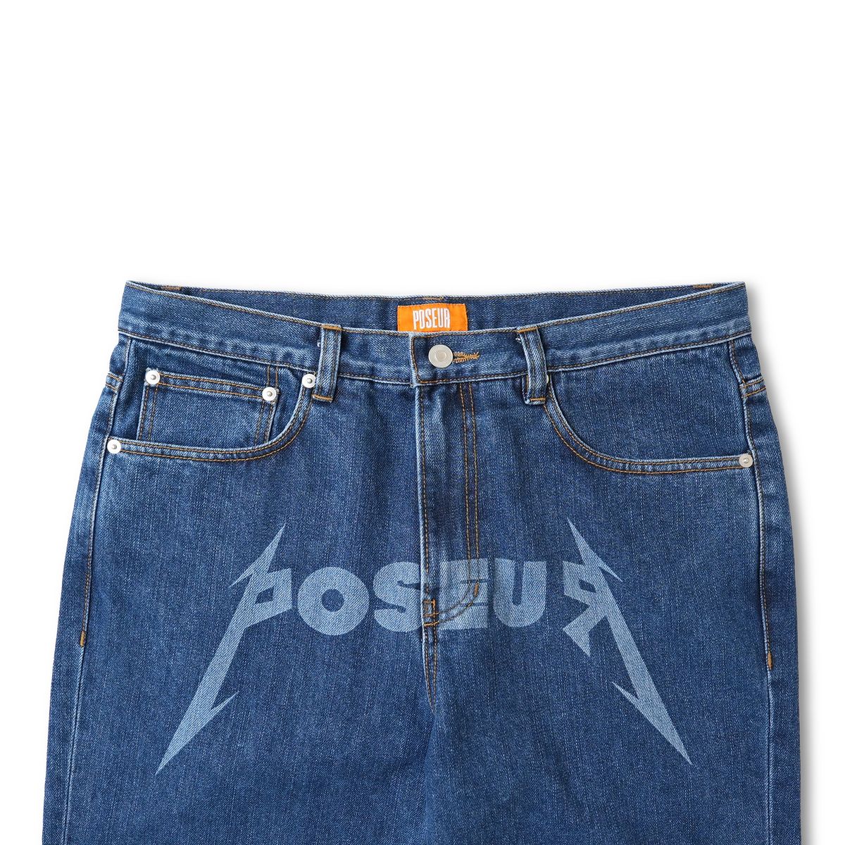 피오에스알(POSR) SPELL OUT JEAN