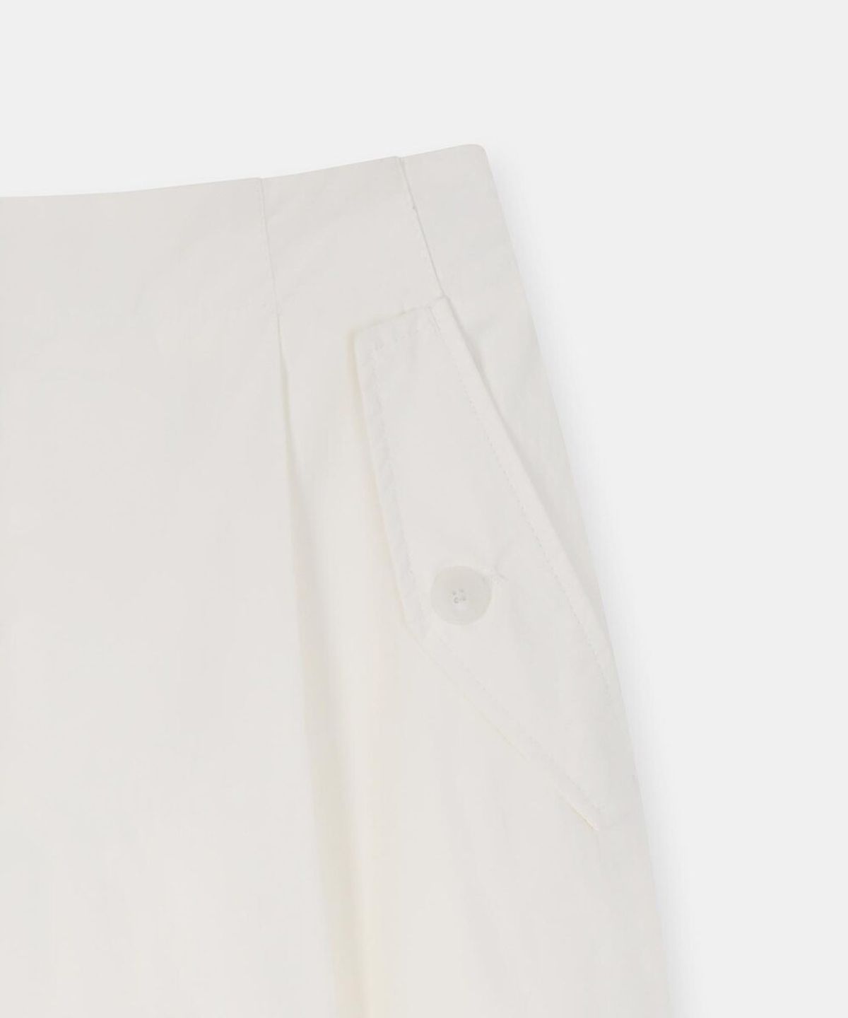 팔렛(FALLETT) 화섬 파라슈트 팬츠 화이트
