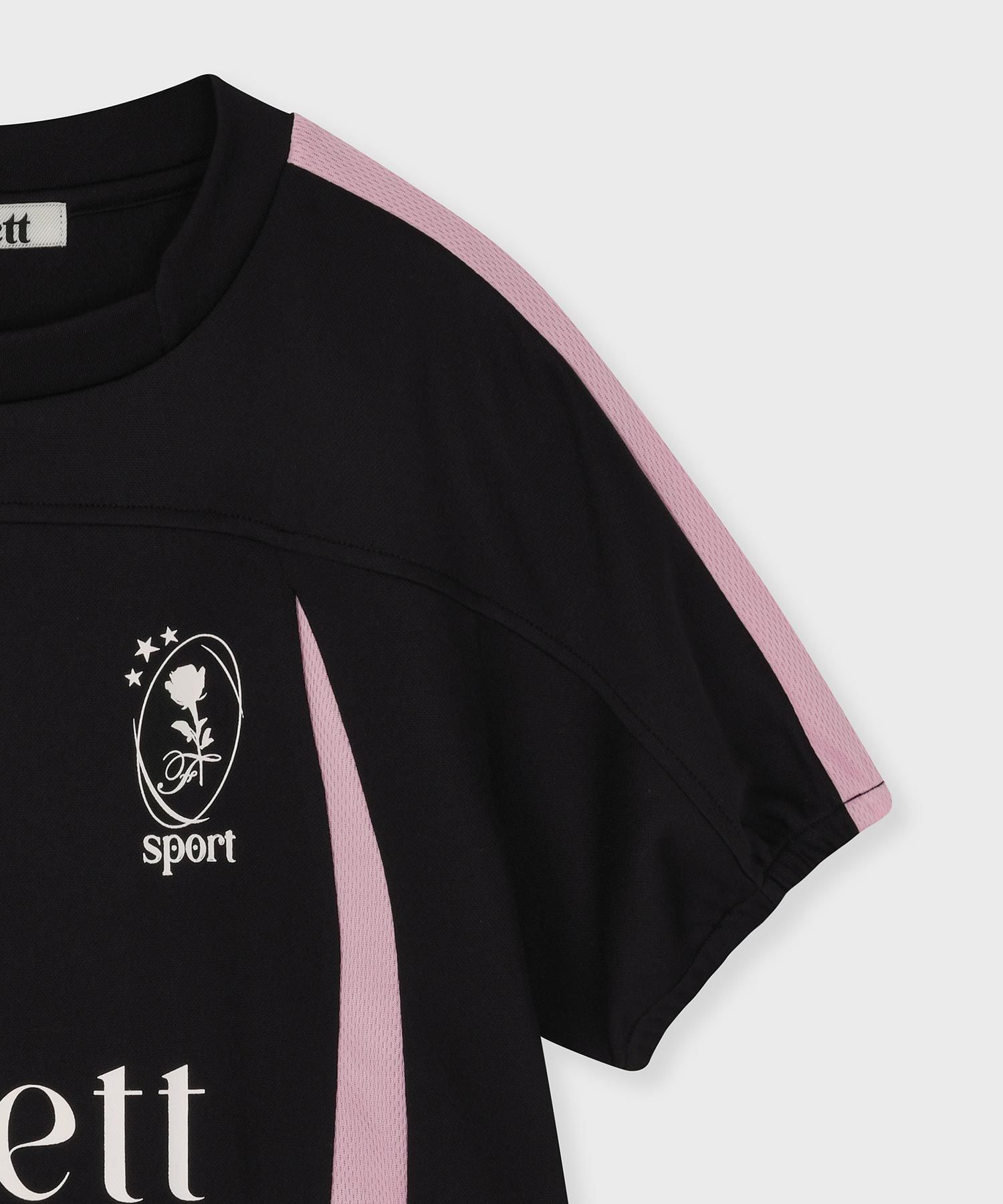 カジュアル ロゴT[FALLETT] SPORTS FOOTBALL SHORT SLEEVE TEE MUSINSA | FALLETT Sports Football Short Sleeve T-Shirt Black