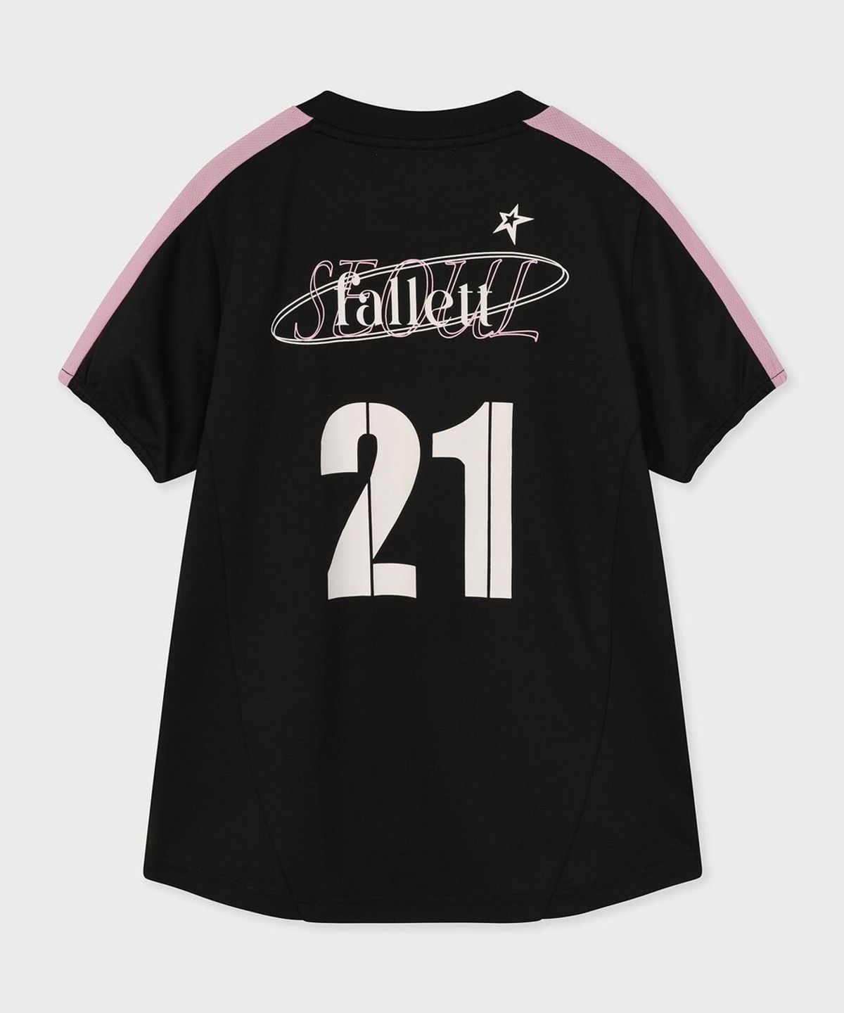 팔렛(FALLETT) 스포츠 풋볼 반팔티 블랙