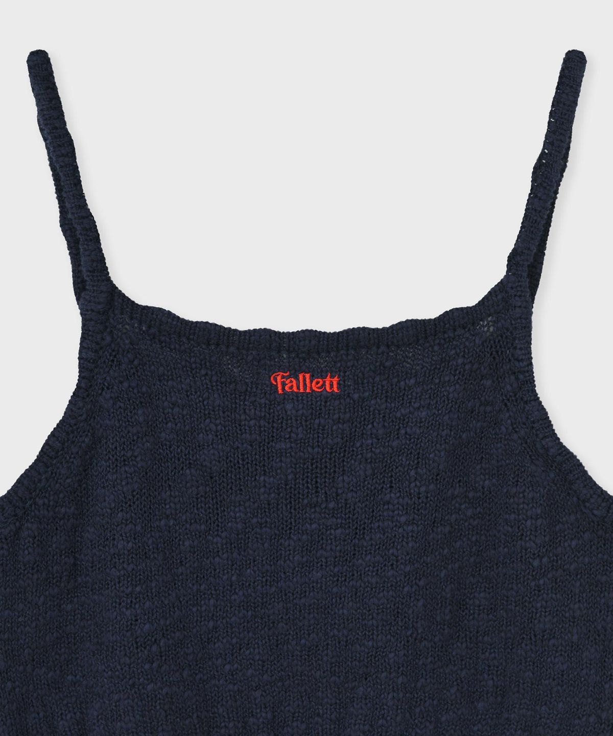팔렛(FALLETT) 뷔스티에 니트 네이비