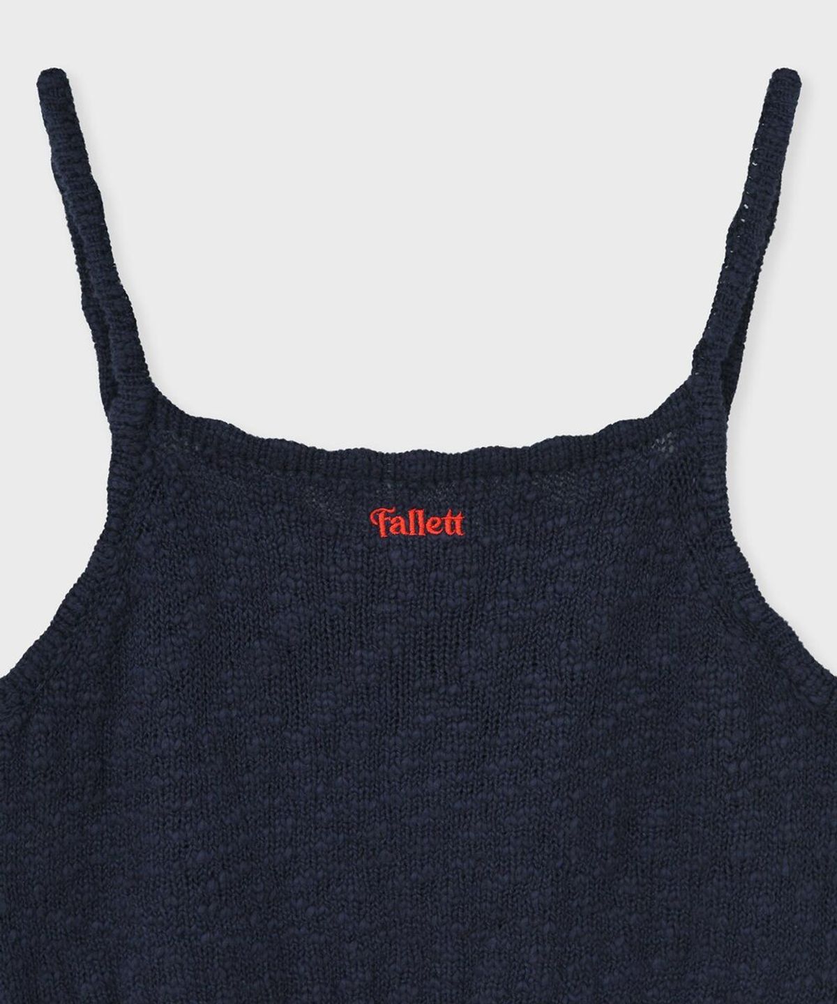 팔렛(FALLETT) 뷔스티에 니트 네이비
