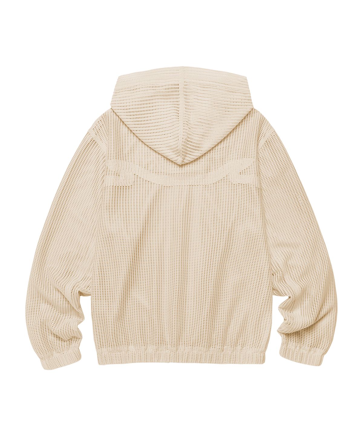 더바이닐하우스(THEVINYLHOUSE) MESH GRID JACKET IVORY