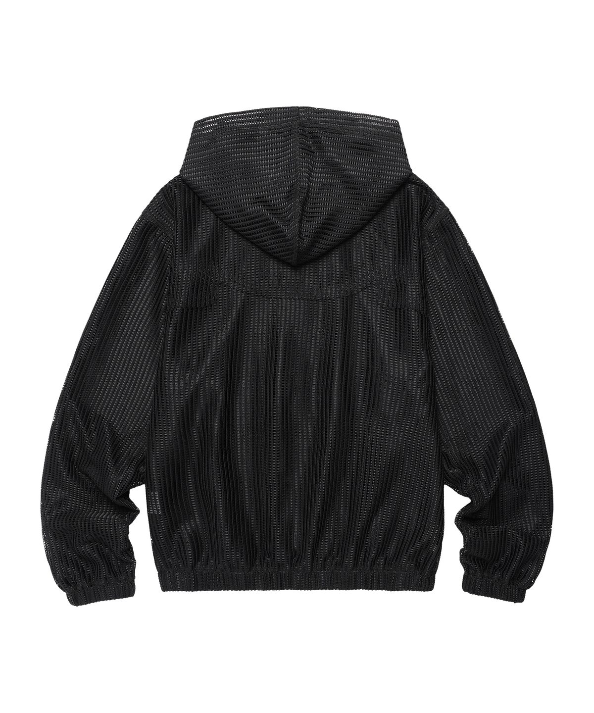 더바이닐하우스(THEVINYLHOUSE) MESH GRID JACKET BLACK