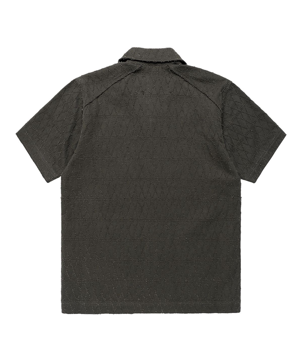 더바이닐하우스(THEVINYLHOUSE) TEXTURE CHECK SHIRTS CHARCOAL