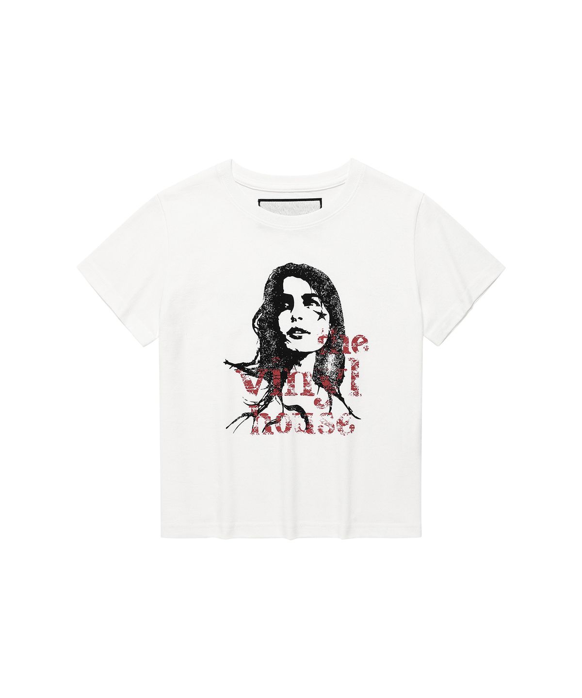 더바이닐하우스(THEVINYLHOUSE) VINTAGE WOMAN TEE WHITE