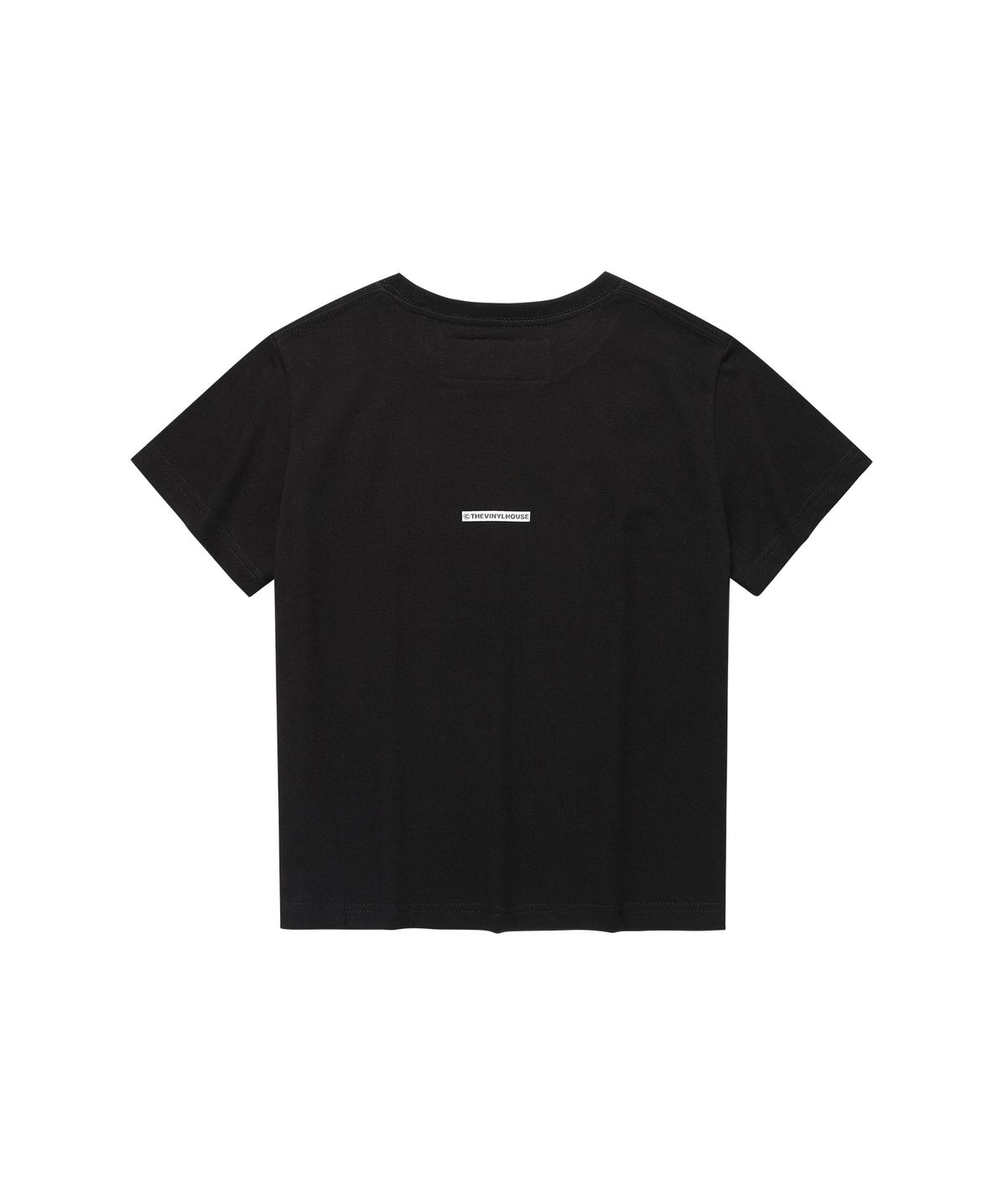 더바이닐하우스(THEVINYLHOUSE) VINTAGE WOMAN TEE BLACK
